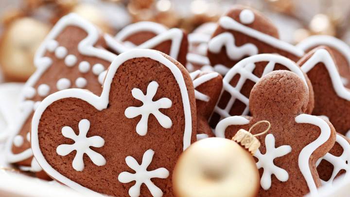 Gingerbread Heart Shaped Cookies